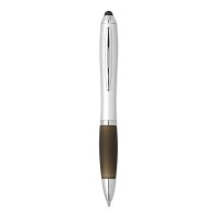 Rio Satynowy długopis plastikowy z logo