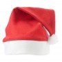 Czerwona czapka świąteczna z nadrukiem