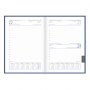 Kalendarz książkowy Dzienny Blue A5 - Vivella