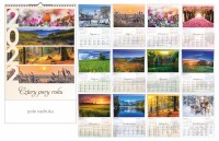 Kalendarze 13-planszowe - 4 pory roku