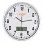 CrisMa Analogowy zegar ścienny z logo
