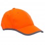 Odblaskowa czapka dziecięca z logo