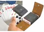 Etui z 54 kartami do gry w opakowaniu z ekoskóry - gadżety reklamowe