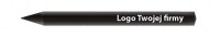 Ołówek czarny mini z logo