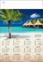 Kalendarze planszowe B2 - plaża